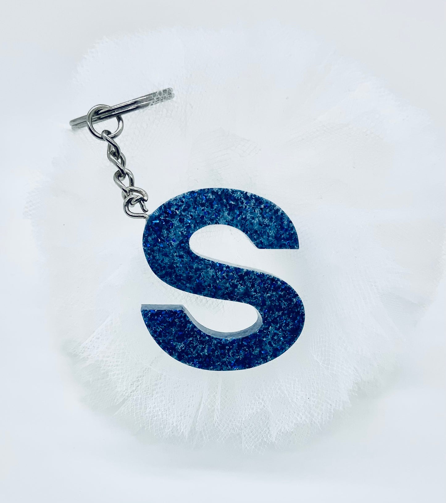 The Letter "S" Keychain - BeautiesbyHand