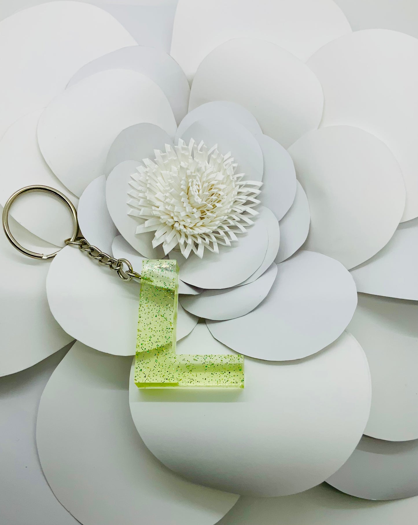 The Letter "L" Keychain - BeautiesbyHand