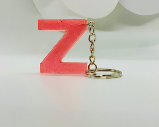 The Letter "Z" Keychain - BeautiesbyHand