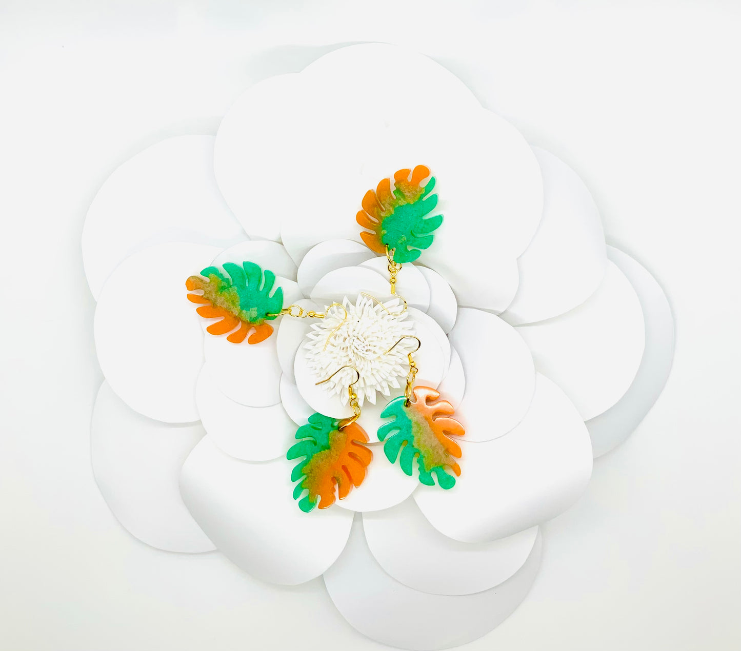 Fall Leaf Earrings - BeautiesbyHand