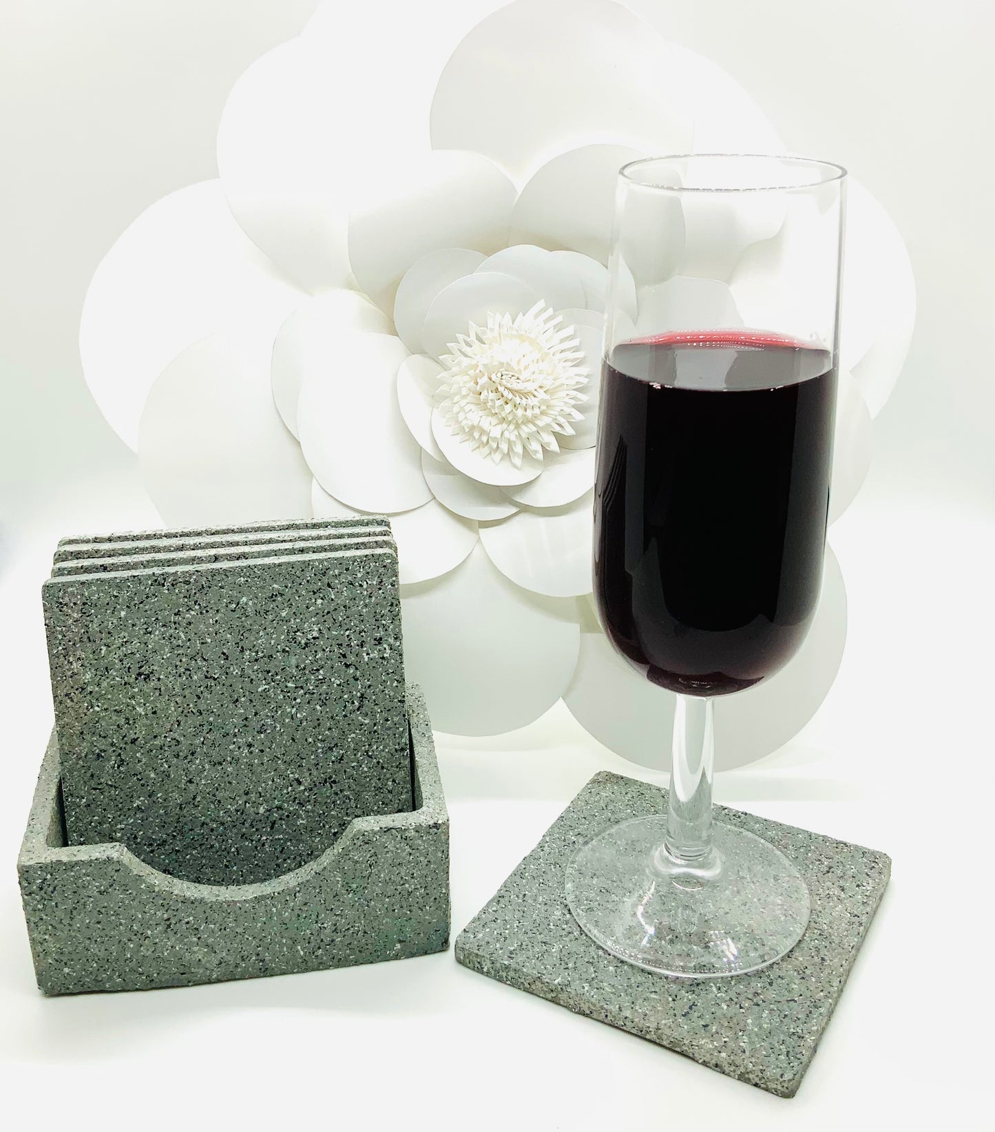 Concrete Speckled Coasters