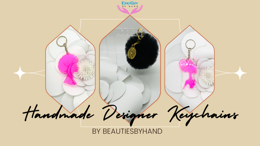 Show Your Style With These Stylish Handmade Designer Keychains & Keyrings for Women
