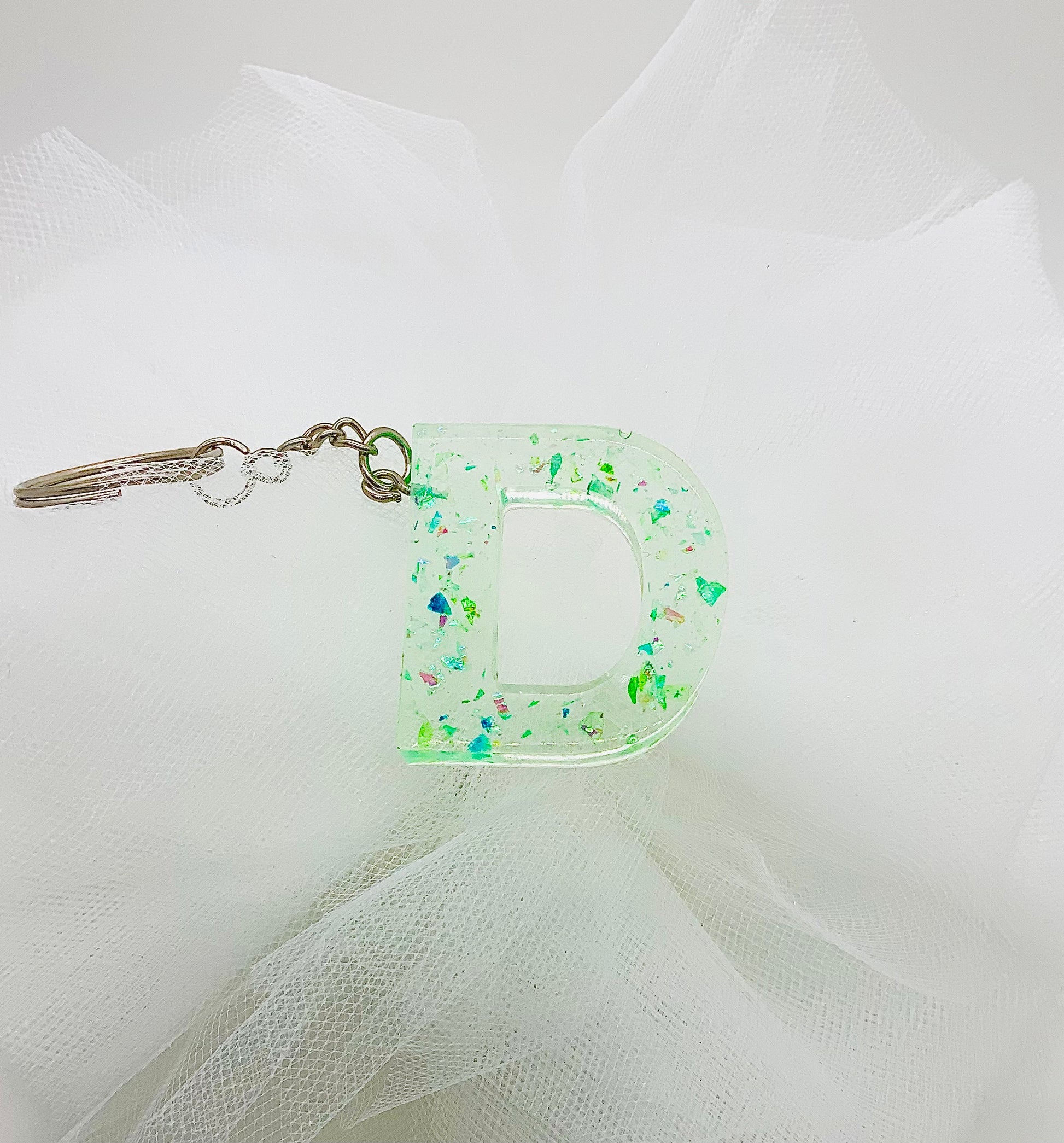 The Letter "D" Keychain - BeautiesbyHand