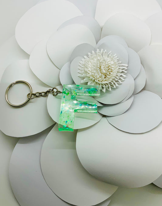 The Letter "F" Keychain - BeautiesbyHand