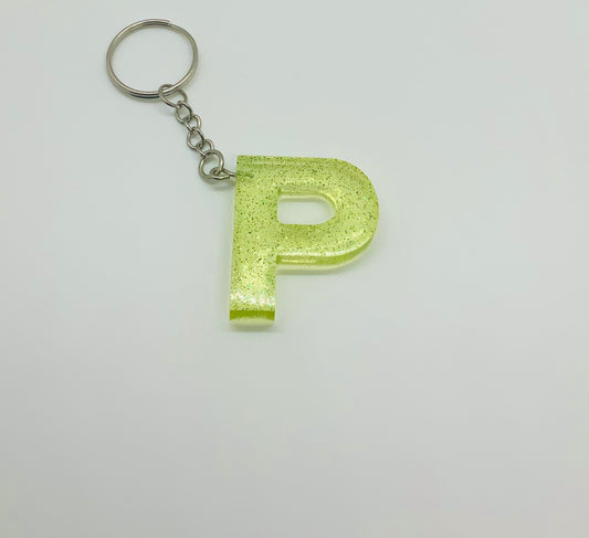The Letter "P" Keychain - BeautiesbyHand