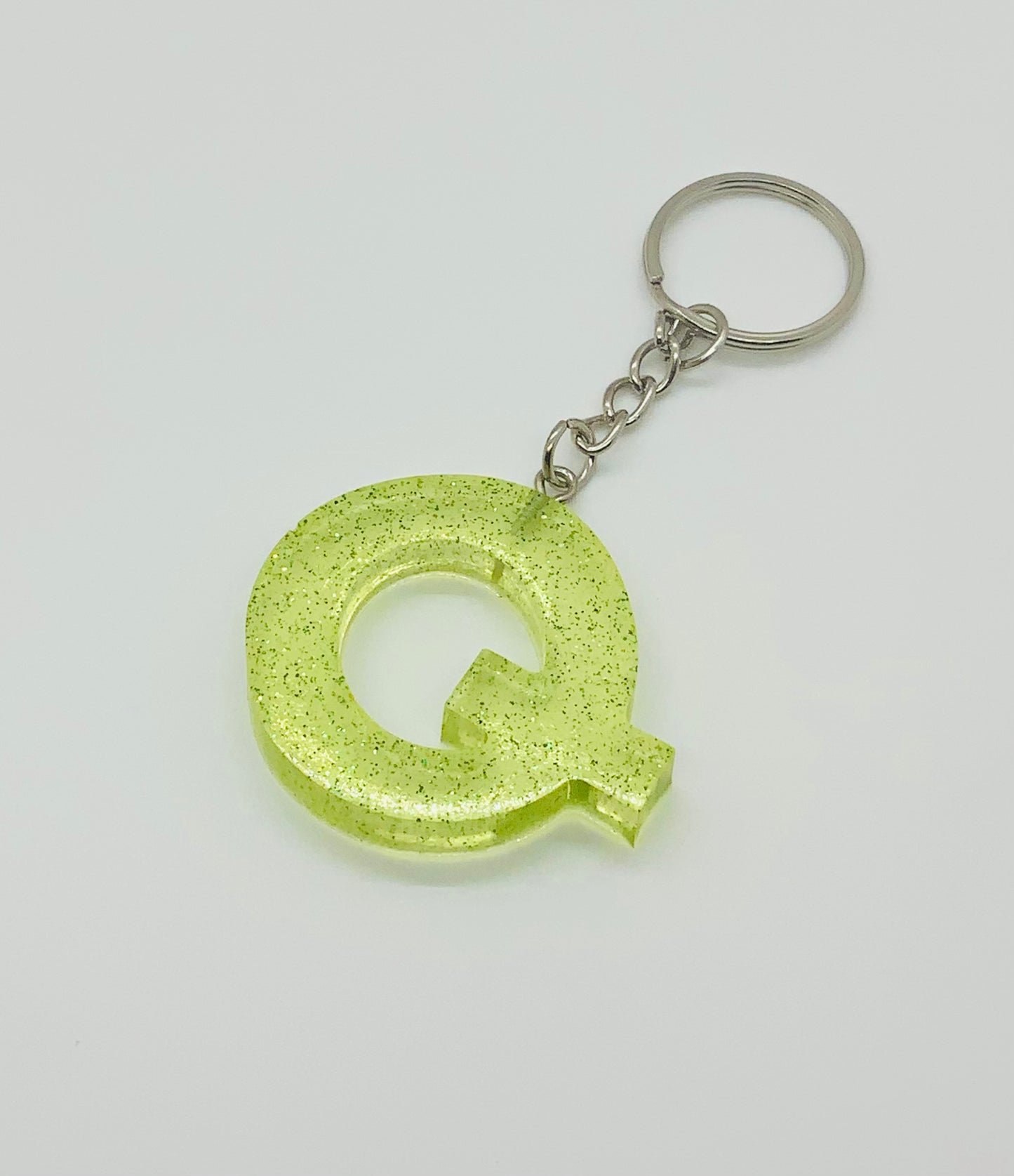The Letter "Q" Keychain - BeautiesbyHand