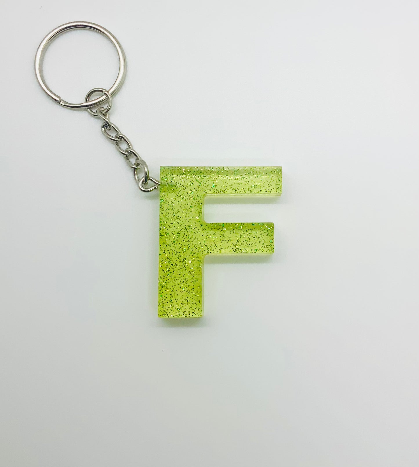 The Letter "F" Keychain - BeautiesbyHand