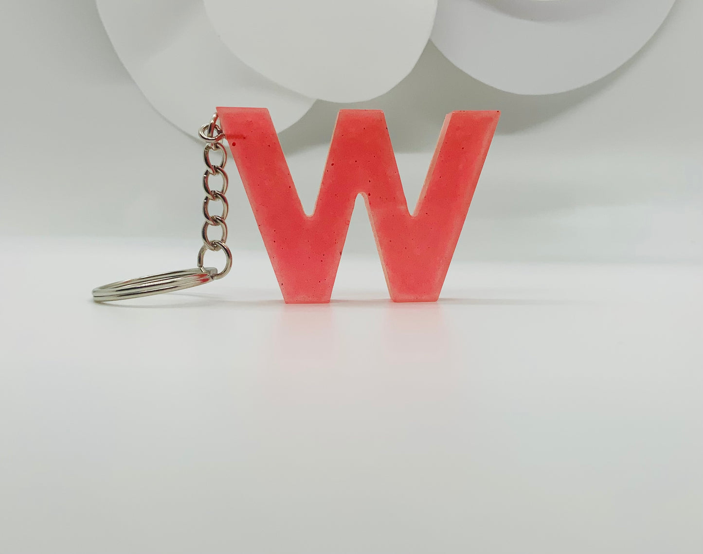 The Letter "W" Keychain - BeautiesbyHand