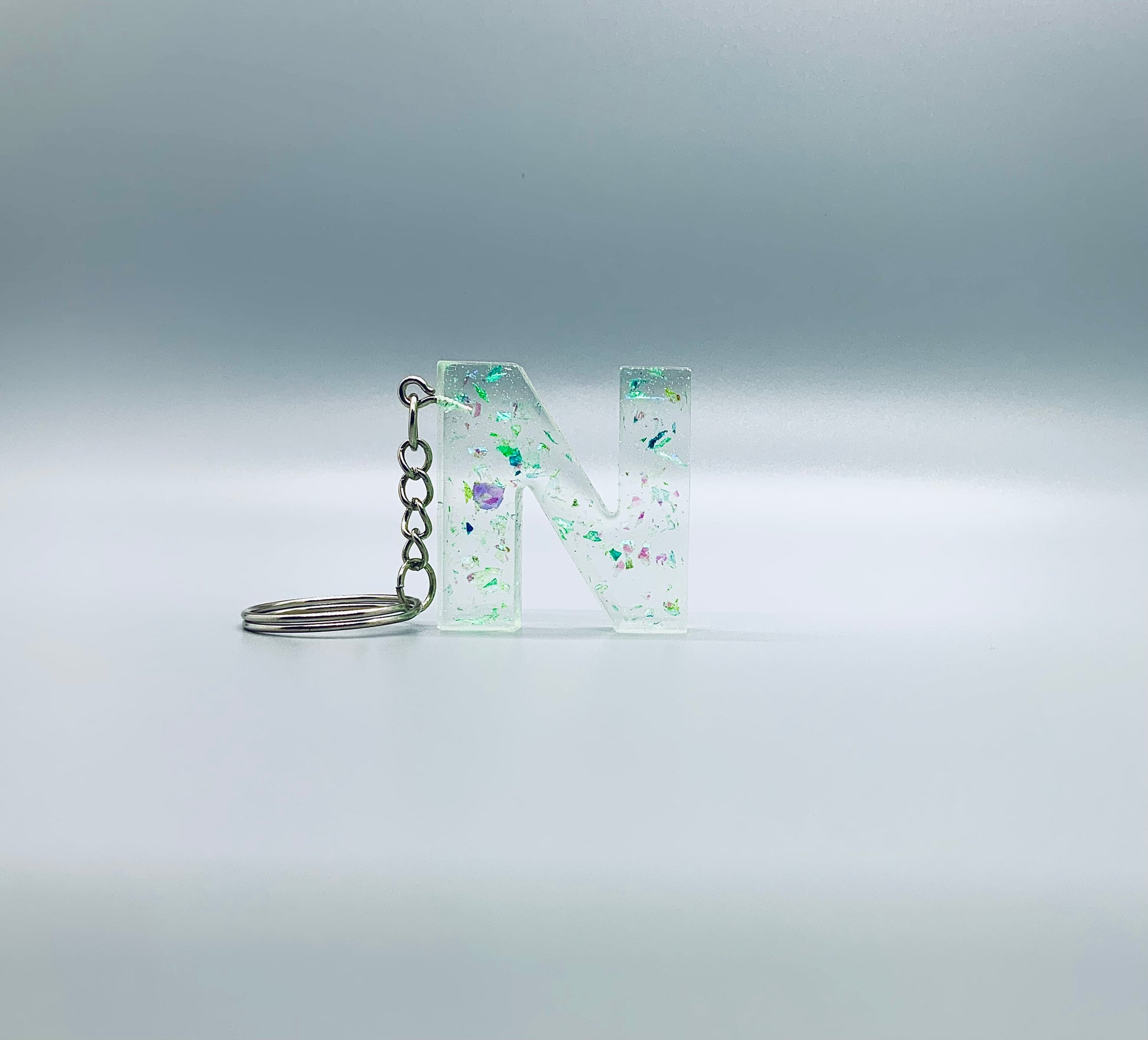 The Letter "N" Keychain - BeautiesbyHand